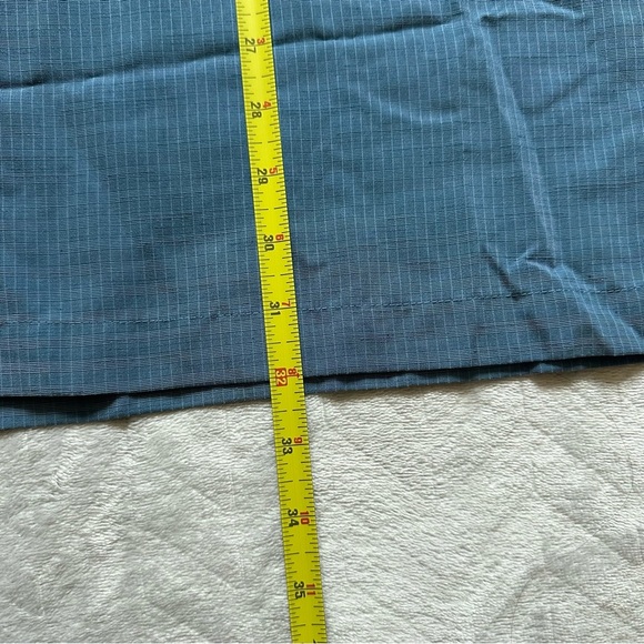 Quiksilver Waterman Comfort‎ Fit Button Down Short Sleeve T-Shirt Blue Size 3X - Picture 6 of 6